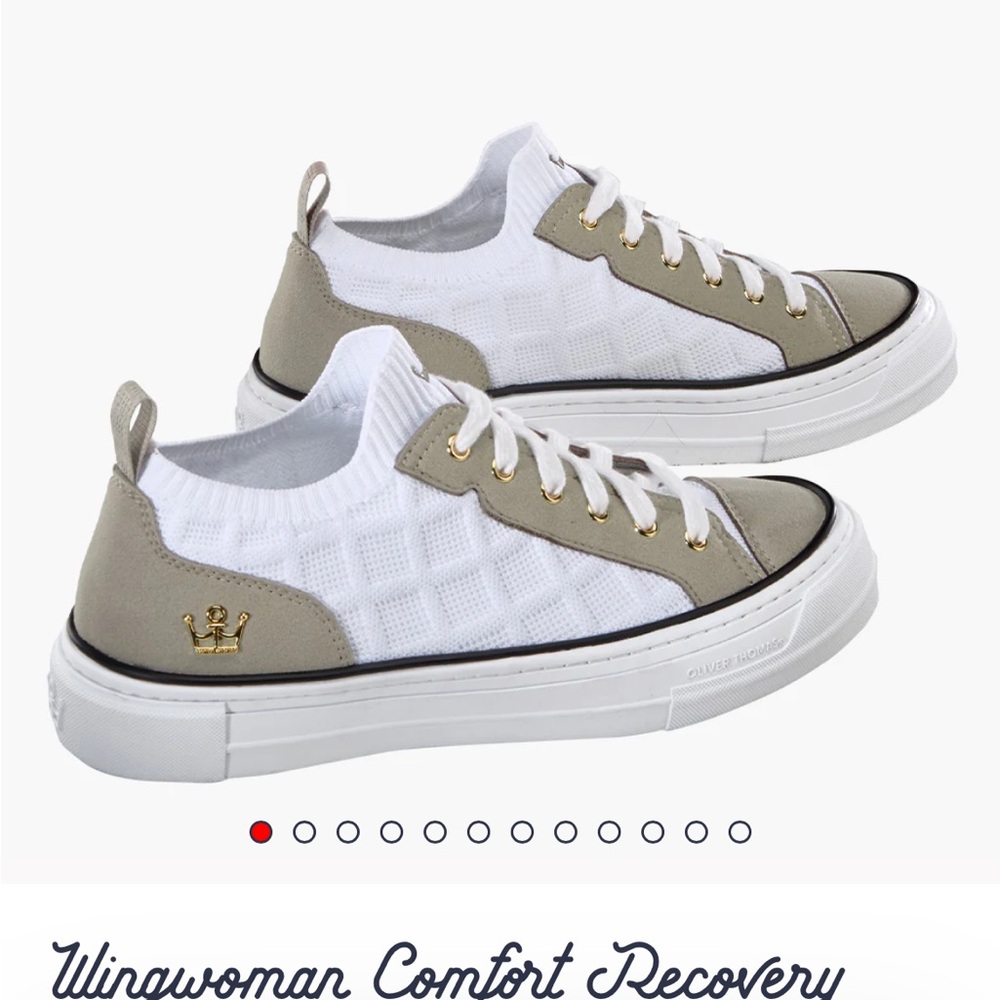 Stylish Oliver Thomas Ladies Sneakers Sz 8 1/2.